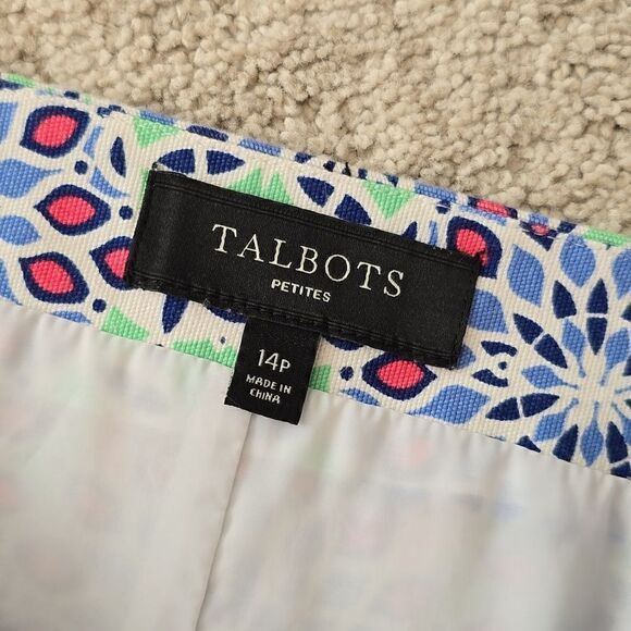 TALBOTS | Abstract Stretch Skirt - Picture 5 of 6